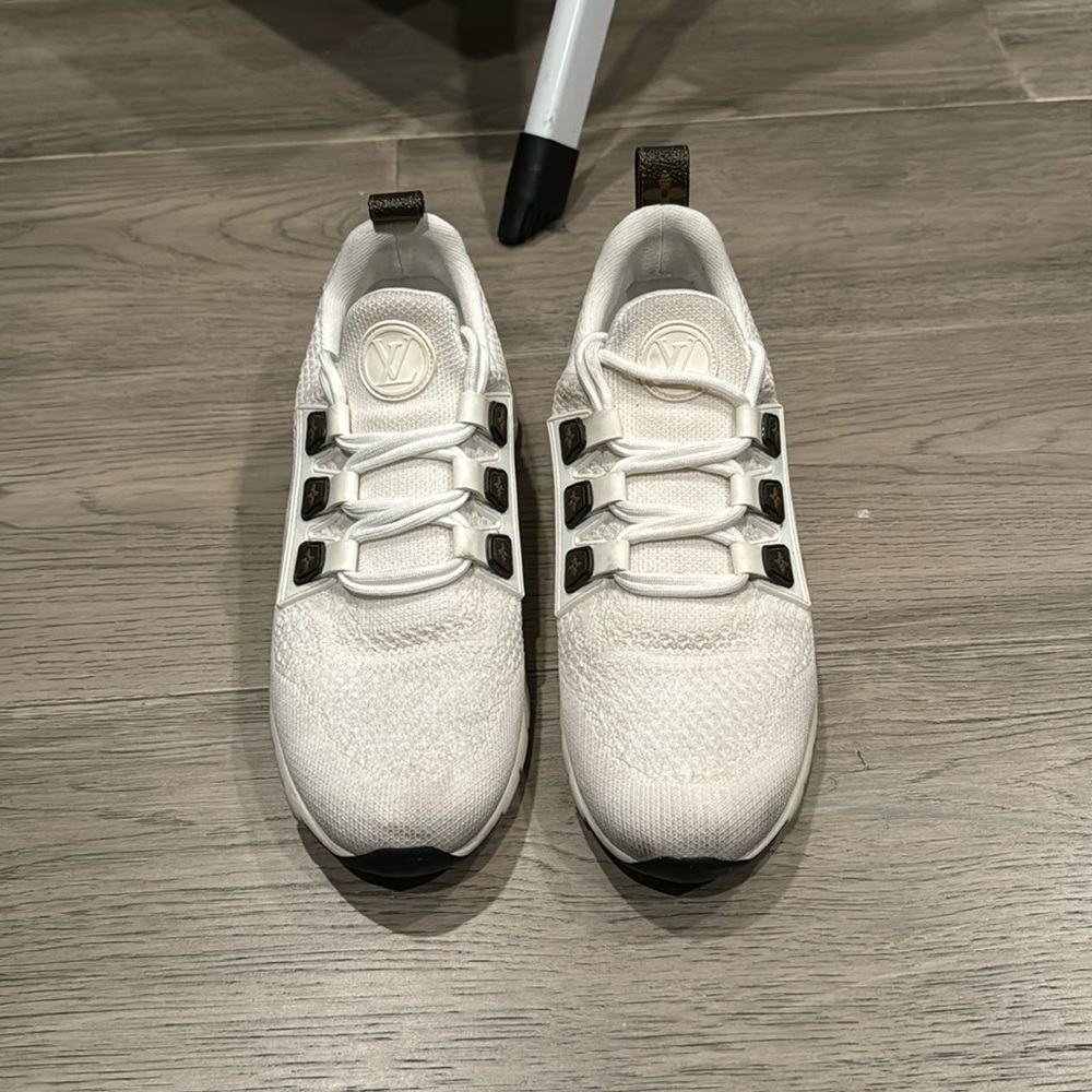 White Louis Vuitton Sneakers